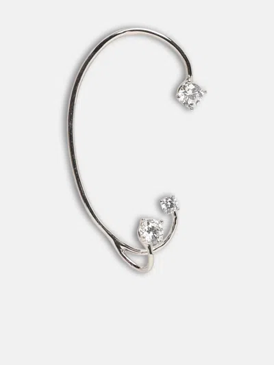 Panconesi Silver Earcuff Three Point'