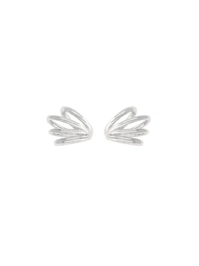 PANCONESI SILVER ORBIT HELIX EAR CUFF
