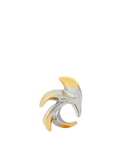 Panconesi Silver Petali Ear Cuff In Gold