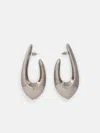 Panconesi Silver 'spada Drop' Earrings In Silver