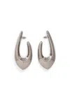 Panconesi Silver 'spada Drop' Earrings In Metallic
