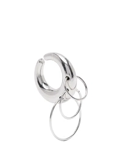 Panconesi Silver-tone Earrings In Metallic