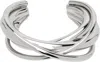 Panconesi Silver Triptych Bracelet In Copper Silver