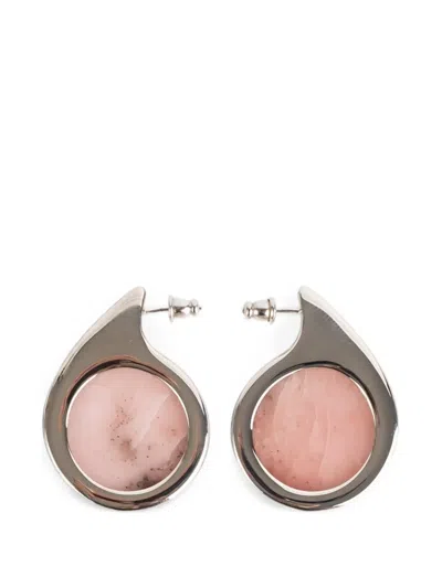 Panconesi Small Dusk Earrings In Gray