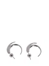 Panconesi Small Silver Hoop Earrings In Silver
