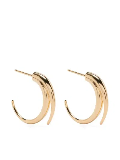 Panconesi Small Vortice Earrings In Gold