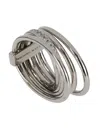Panconesi "solar Crystal" Ring In Silver