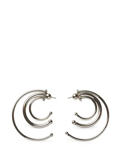 Panconesi Solar Hoop Earrings In Metallic