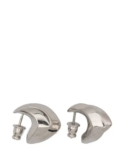 Panconesi Spada Sculptural Wrap Earrings In Silver