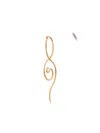 Panconesi Spiral Drop Earrings In Gold