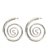 Panconesi 'spiral Serpent' Earrings In Metallic