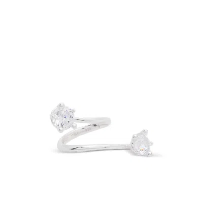 Panconesi Spiral Sterling Silver Ring In Multi