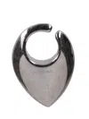 Panconesi Teardrop-shaped Silver Ear Cuff In Silver