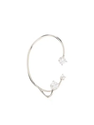 Panconesi "three Point" Ear Cuff In Metallic