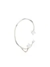 Panconesi "three Point" Ear Cuff In Neutral