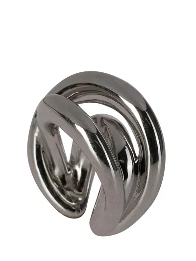 Panconesi Triptych Ear Cuff Earrings In Silver