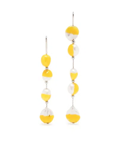 Panconesi Vacanza Chandeliers In Yellow