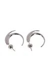 Panconesi Vortice Earrings Small In Silver