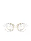 Panconesi Vortice Earrings In Gold