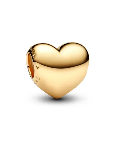 Pandora 14k Gold-plated Be Love Engravable Heart Charm