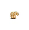 Pandora 14k Gold Plated Curled Snake Charms In Gold Plated