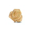 Pandora 14k Gold Plated Rose Bloom Oversized Charms In Gold Plated