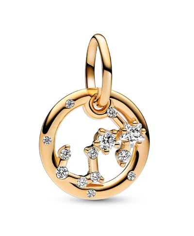 Pandora 14k Gold-plated Zodiac Dangle Charm