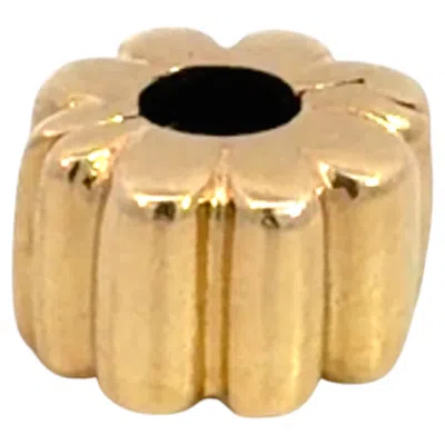 Pre-owned Pandora 14k Yellow Gold Charm Bead