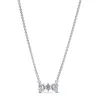 Pandora 393509c01-45 Sparkling Bow Necklace
