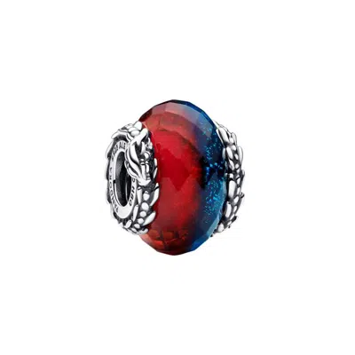 Pandora Game Of Thrones Silver Charm In Red
