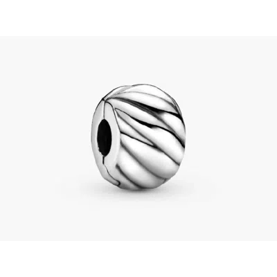 Pandora Abstract Silver Clip