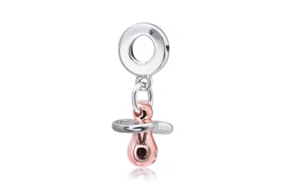 Pandora Baby Pacifier Dangle Charm In Metallic