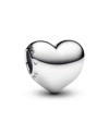 Pandora Sterling Silver Be Love Engravable Heart Charm In Gold