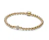 Pandora Beads & Pave Bracelet In Gold