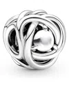 Pandora Birthstone Crystals Eternity Circle Charm In White,alexandrite - June