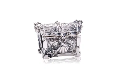 Pandora Chest Of Treasure Charm In Metallic