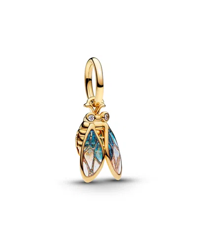 Pandora Cicada Dangle Charm In Gold
