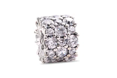 Pandora Clear Sparkle Charm - In Metallic