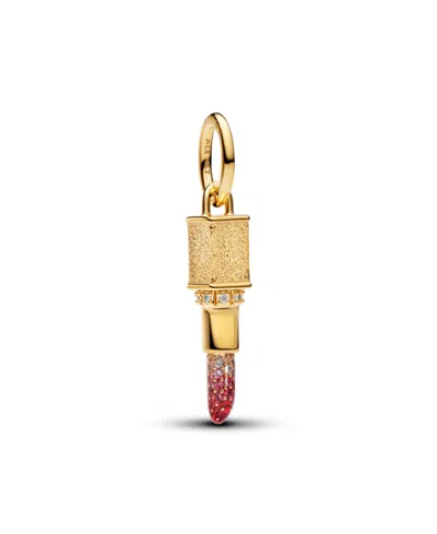 Pandora Clear Stone Red The Red Charm Dangle In Gold