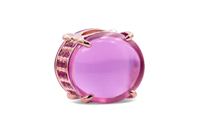 Pandora Colours Pink Oval Cabochon Charm -