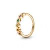 Pandora Crystal Stone X Marvel The Avengers Infinity Stones Ring In Gold