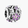 Pandora Daisy Sterling Silver Charm In Silver