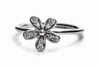 Pandora Dazzling Daisy Ring In Gray