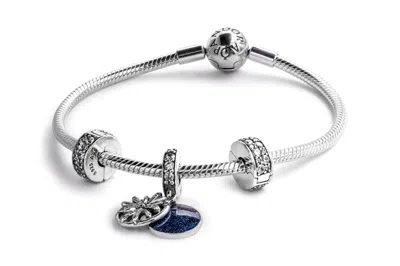 Pandora Dazzling Wishes Bracelet Gift Set Size 17 In Metallic