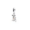 Pandora Disney 100th Anniversary Simba Lab-grown Diamond Dangle Charm In Metallic
