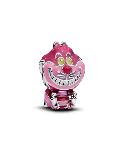 Pandora Disney Alice In Wonderland Cheshire Cat Charms In Pink