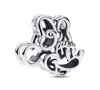 Pandora Disney Minnie Mouse Openwork Charms In Gray
