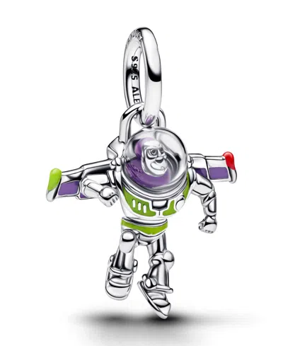 Pandora Disney Pixar Buzz Lightyear Dangle Charm In Metallic
