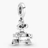 Pandora Disney Pixar Wall-e Sterling Silver Dangle In Metallic