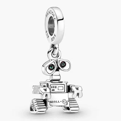 Pandora Disney Pixar Wall-e Sterling Silver Dangle In Metallic